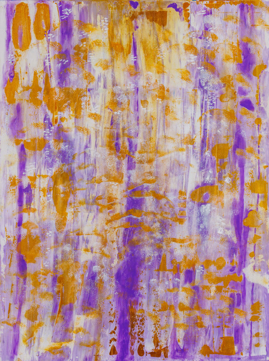 Evening Trees Purple and Gold — Evening Trees