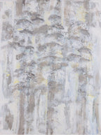 Evening Trees Silver and White — Evening Trees