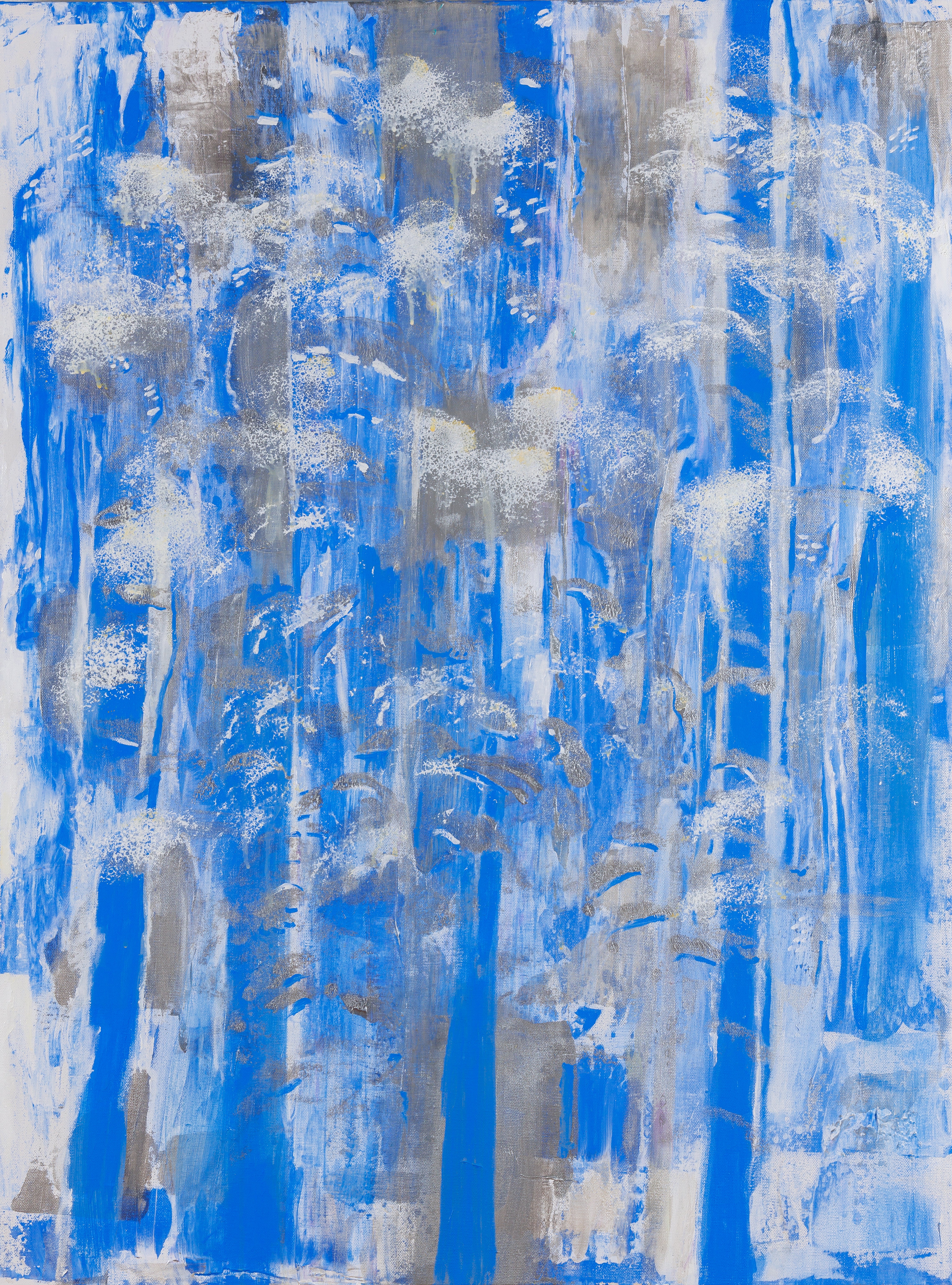 Evening Trees painting